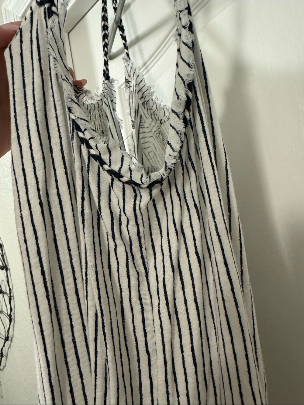 Lucky Brand Navy & White Striped Tank - Picture 9 of 9